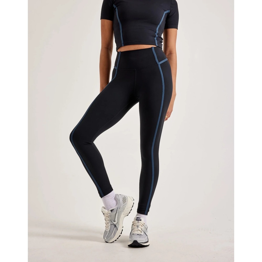 Nike One High Waisted 7/8 Leggings Womens XS Black HJ1137 010